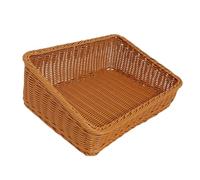 Baoblaze Cestino intrecciato per frutta, snack, pane, articoli vari, vassoio per verdure per ristorante, Inclinazione