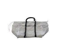 Baoblaze Cesto Rete Prodotti Agricoli Borsa Raccolta Liner Cassetta Sacca Mesh Chiusura con Corda Nylon Traspirante Lavabile Carico 50kg Adatto a Mercato Contadini Raccolta, 100L