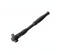 Baoblaze Chiave a Cricchetto Mini Chiave a Bussola Chiave a Cricca Chiave per Inserti in Acciaio Cromo Vanadio Testa Snodabile 180 Gradi Passo Corto 72 Denti, Nero
