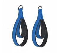 Baoblaze Cinghia Pilates Strap Manici Accessori Allenamento con per E Aderenza Sicura Adatta a Esercizi Intensi E Uso in Palestra Domestica, Blu