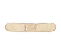 Baoblaze Cinturino Cavigliera Regolabile Contapassi Bracciale Fascia Caviglia Pedometro Supporto Dispositivo Passi Fascia Sport Neoprene Imbottito con Finestra, Color Carne, PVC Trasparente