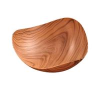 Baoblaze Ciotola da portata, piatto per, decorazione semplice, piatto creativo per snack, vassoio per servire frutta per torte, sandwich, tavoli, Marrone Chiaro