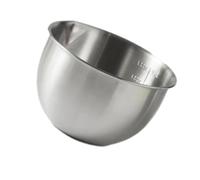 Baoblaze Ciotola per mescolare, Ciotola in Metallo, Accessorio per Cottura al Forno, Ciotola per sbattere Le Uova, Insalatiera per Muffin, Pane, Zuppa, Cucina, 2.5 l