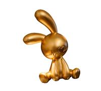 Baoblaze Collezione di statuette di coniglietti, graziose statuette di coniglietti, sculture in resina per mensole, camere da letto, attività commerciali,