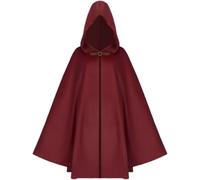 Baoblaze con Cappuccio | Tessuto Suede Elasticizzato, da Cosplay, Finitura Liscia Opaca, per Halloween