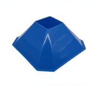 Baoblaze Cono Allenamento Calcio Utilizzato Come Marcatore Campo Strumento per Esercizi di Agilità Supporto per Allenamento Dribbling E Formazione Percorsi, Blu