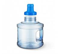 Baoblaze Contenitore a Bocca Larga per Acqua Potabile Serbatoio Bidone Plastica PC Robusta con Tappo a Vite E Testa di Conversione per Dispense Adatto per Casa Giardino Viaggi Emergenze, 7.5L