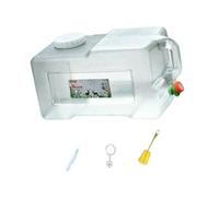 Baoblaze Contenitore per Acqua da Campeggio con Rubinetto e Coperchio a Vite a Tenuta stagna, Secchio da Esterno con Dispenser di Bevande per Escursionismo, 25 Litri
