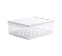 Baoblaze Contenitore per per frigorifero, contenitore per toast, multiuso e riutilizzabile per panini, scatola per pane, panini con pancetta,