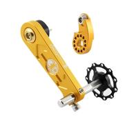 Baoblaze Convertitore di velocità Singola per Bicicletta, regolatore di Tensione della Catena della Bicicletta, Oro