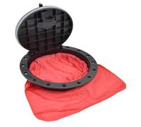 Baoblaze Coperchio per boccaporto per Kayak da 8'' con Borsa portaoggetti, sostituisce Direttamente Il Kit di Piastre di Coperta per Accessori marini