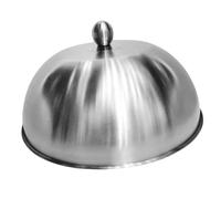 Baoblaze Coperchio per hamburger a cupola per fusione di formaggio, robusto strumento per barbecue, coperchio per grigliare hamburger, polpette, panini, 31 Cm X 31 Cm X 11.5