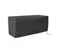 Baoblaze Copertura per Baule da Giardino | Oxford Impermeabile, Protezione contro l'acqua, Copertura per Baule da Esterno, Patio, 130x60x71cm, Corda Elastica