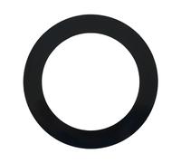 Baoblaze Copertura per Il Buco Della Porta Del Tamburo Basso, Protezione in Pelle Resistente, Accessori Premium per Batteria, Nero