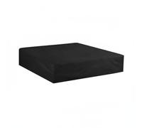 Baoblaze Copertura Protettiva da Esterno Copripiscina Quadrato Copri Arredo da Giardino Copertura Antipolvere in Tessuto Oxford con Strato Riflettente Adatta, Array, Nero, 210x210x30cm