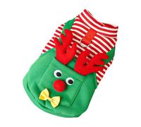 Baoblaze Costume Natalizio per Cani, Comodo, Adorabile, Divertente, per Le Feste, da Indossare Come Gilet per Cani, Cappotto Natalizio per Cuccioli, XL