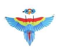 Baoblaze Costume Pappagallo Bambini Mantello Copricapo Travestimento con Mantello Silhouette Ampia E Cappuccio Becco Adatto per Rappresentazioni Sceniche Feste, color to 3, M