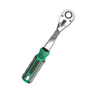 Baoblaze Cricchetto denti con impugnatura a sgancio rapido, in acciaio al cromo vanadio, utensile manuale per riparazioni automobilistiche, M