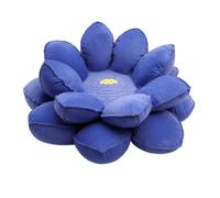 Baoblaze Cuscino da Pavimento Cuscino Seduta Tappeto Botanico Cuscino Morbido Cuscino Piatto Imbottito in Peluche con Centro Rotondo E Petali Stratificati per