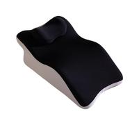 Baoblaze Cuscino per la testata del letto, supporto per la schiena in memory foam per adulti, elevazione delle gambe, poggiapiedi per massaggio, lettura, sonno, Nero