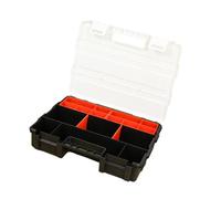 Baoblaze Custodia per ferramenta, custodia per attrezzi di riparazione, contenitore portatile per ferramenta, scatola per attrezzi per bulloni, viti, accessori, 29 Cm X 22 Cm X 6 Cm