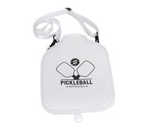 Baoblaze Custodia Protettiva per Racchetta da Pickleball, Robusta e Portatile, Custodia per Racchetta da Viaggio e Palestra, Bianco