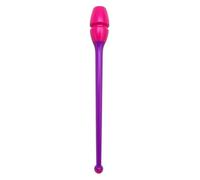 Baoblaze da Ginnastica Ritmica con Asta in Leggero Clava Ritmica con Testa Morbida Arrotondata Maneggevole Attrezzo Sportivo per attività All'aperto, +, 35CM