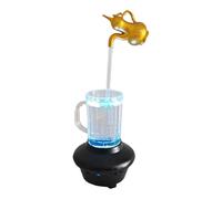 Baoblaze Decorazione da Tavolo con Cascata, Decorazione Ornamentale con Flusso d'Acqua, Artigianato Artistico con Luce Colorata, Elemento Decorativo per, Tipo di Zucca