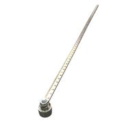 Baoblaze di posizionamento per seghe circolari Robusto utensile con guida in acciaio inossidabile Guida di taglio di precisione professionale e facile, Cuscinetto Singolo