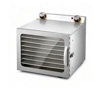 Baoblaze Disidratatore Industriale Disidratatore Elettrico Essiccatore Essiccatore Alimentare Macchina per Essiccazione a 220v 400w con Vassoi in Metallo E, 8 Strati, Apertura Laterale
