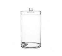 Baoblaze Dispenser per Bevande Supporto Base Portabibite Stand Rialzato Struttura con Croce Centrale in Legno per Servizio, GZ1004-16200 Trasparente, 16.2L, H460xD250mm