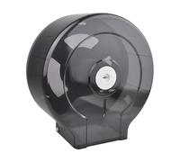 Baoblaze Distributore di carta igienica Jumbo commerciale, portarotolo di carta igienica, elegante distributore di rotoli Jumbo per luoghi pubblici domestici, Nero Chiaro