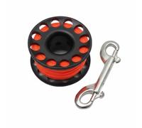 Baoblaze Diving Reel Bobina Subacquea Mulinello Sub Rotella Immersione Spool Sub Filo Piatto Ordinato E Resistenza Alla Corrosione Marina Adatto per Immersioni in Grotta Relitti, Nero, 30M