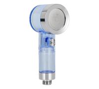 Baoblaze Doccetta Portatile Soffione per Doccia Spruzzatore Manuale Testina da Campeggio in Acciaio con Pressione Potenziata Adatta per E Viaggi, Blu