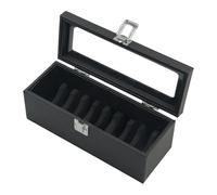 Baoblaze Espositore per Braccialetti, Organizer per Gioielli, Portatile, Multifunzionale, con Coperchio Trasparente, Scatola portaoggetti per Gioielli, Porta, 10 Slot