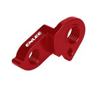 Baoblaze Estensione del Gancio del Deragliatore Posteriore della Bici, Parti, Strumento di Allineamento, Adattatore Professionale, Estensione del Deragliatore, Rosso