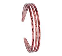 Baoblaze Fascia per capelli a tre file per ragazze e donne, look elegante per leggere e scrivere. Copricapo, Rosso