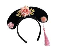 Baoblaze Fascia per Capelli Cinese Della Dinastia Qing, Fascia Decorativa per Bambini, Cerchio per Capelli, Fascia per Capelli Antica per Le Festività, stile F