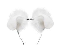 Baoblaze Fascia per capelli con orecchie di animale in pelliccia sintetica, leggera, realizzata a mano, per costumi, regolabile, accessorio per cosplay, Style a