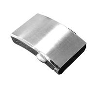 Baoblaze Fibbia per orologio, accessori per cinturini per orologi, chiusura deployante, chiusura a doppio pulsante in acciaio inossidabile, 22mm