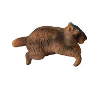 Baoblaze Figurina da Appendere al Vaso di Fiori, Statua di Animale da Giardino, Scultura in Miniatura, per, inaugurazione della casa, Marmotta