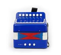 Baoblaze Fisarmonica a 7 Tasti Didattica Fisarmonica Giocattolo Compatta Strumento per Bambini, Principianti, Scuola, Casa, color to 6