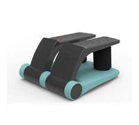 Baoblaze Fitness Stepper Machine Pedaliera Attrezzo Cardio con Resistenza Ad E Cinghie Elastiche per Allenare Gambe Glutei Addome in Salotto Allenamenti Quotidiani, Blu