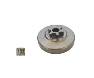 Baoblaze Frizione a Tamburo Assemblata Frizione Tamburo Campana Cuscinetto Mozzo Metallo Resistente Ripristina Trasmissione Fluida Potenza Compatibile con