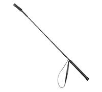 Baoblaze Frusta da Equitazione Sportiva Robusta, Professionale, Antiscivolo, Portatile, Multiuso, Nera, per Cavalieri, ausilio Compatto per l'allenamento