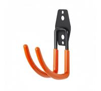 Baoblaze Gancio da Parete Pesante Gancio Garage Supporto Acciaio Portautensili Appendiattrezzi con Pvc Antiscivolo Portata 60kg per Oggetti Ingombranti Come, Arancione, GancioRotondoMedio