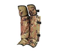 Baoblaze Ghette per gambe e stivali, copriscarpe invernali estesi e resistenti alle intemperie, protezioni per le gambe per sport all'aria aperta, Verde