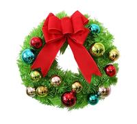 Baoblaze Ghirlanda di Natale con palline, decorazioni natalizie, ghirlanda artificiale per, 30 Cm