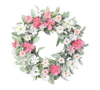 Baoblaze Ghirlanda pasquale da appendere alla parete, decorazione per porta d'ingresso, decorazione per interni, ghirlanda artificiale multifunzionale per