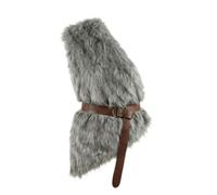 Baoblaze Gilet Lungo per Cosplay Vichingo | Facile da sovrapporre sopra i Vestiti, Regolabile, Gilet Monosp con Cintura, per Spettacoli Teatrali